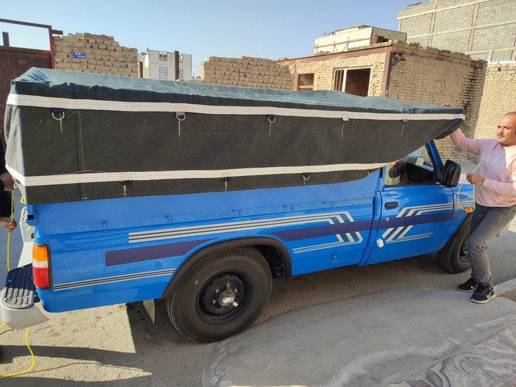 چادر برزنت ۳ در ۴ گلشن رسالت ضداب صددرصد با صلیب پشت